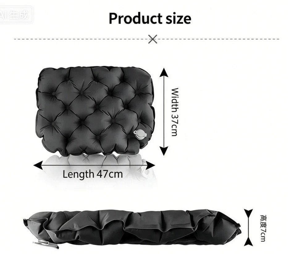 Portable Inflatable Seat Cushi - Outdoor Camping Rugs review and price